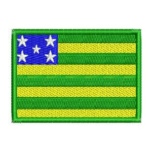 Matriz de bordado Bandeira Goias