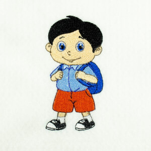 Little boy Embroidery Design