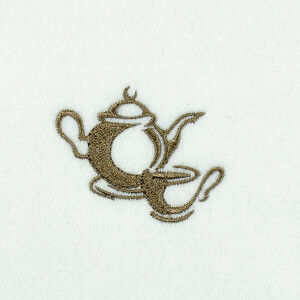Coffe break Embroidery Design