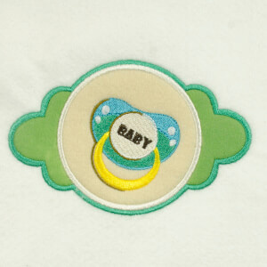 Applique baby Embroidery Design