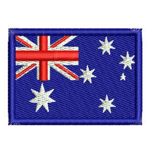 Matriz de bordado Bandeira Austrália