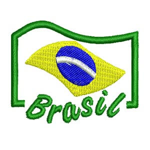 Matriz de bordado brasil 19 (vazado)