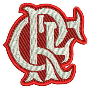 Matriz de bordado CRF Flamengo (Pequeno)
