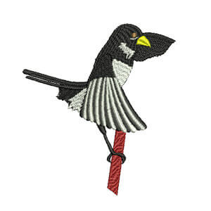 Bird Embroidery Design