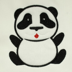 Panda Embroidery Design