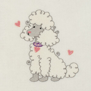Dog Embroidery Design