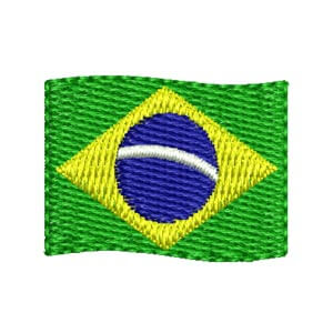 Matriz de bordado Badeira do Brasil