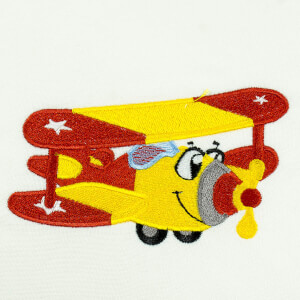 Plane Toy Embroidery Design
