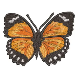 Matriz de bordado borboleta