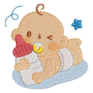Matriz de bordado Bebê