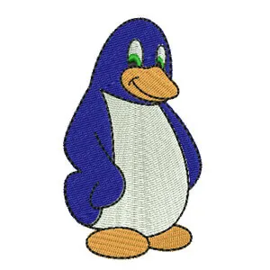 Matriz de Bordado  Pinguim