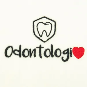 Matriz de bordado Logo de Odontologia