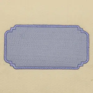 Matriz de bordado Moldura em Aplique