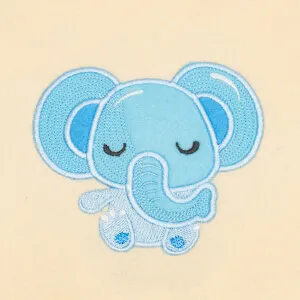 Matriz de bordado Elefantinho Cute em Aplique