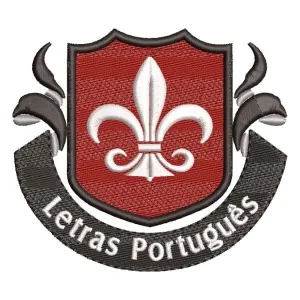 Matriz de Bordado  Logo de Letras Portugês