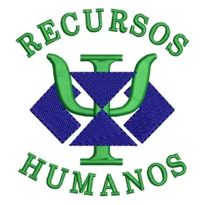 Matriz de bordado Logo Recursos Humanos