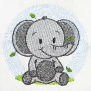 Matriz de bordado Elefante Baby