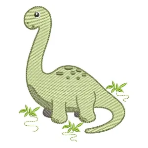 Matriz de bordado Brontosauro