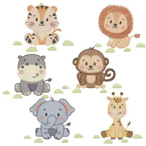 Pacote de Matrizes Animais Baby