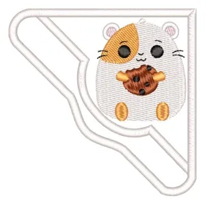 Matriz de bordado Marcador de Hamster (Projeto) 