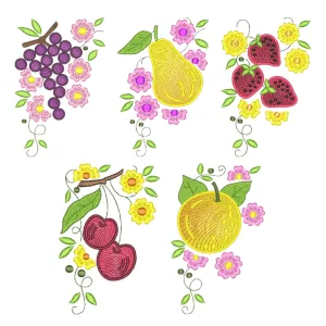 Pacote de Matrizes Frutas e Flores