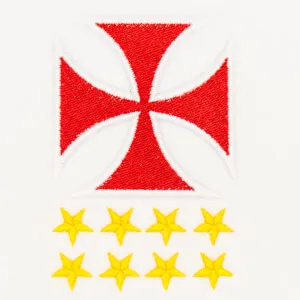 Matriz de bordado Cruz de malta Vasco