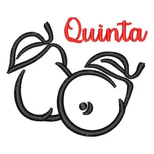 Matriz de bordado Semaninha de Peras Quinta