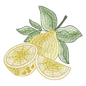 Matriz de bordado Limões (Realístico) 