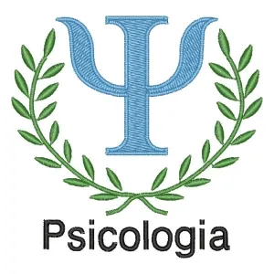 Matriz de bordado Símbolo de Psicologia