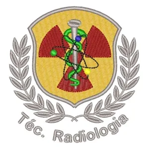 Matriz de Bordado  Logomarca Técnico em Radiologia 