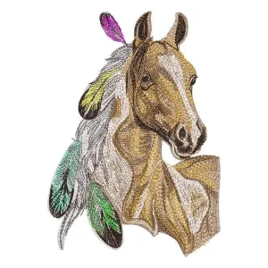 Matriz de bordado Cavalo (Realístico) 