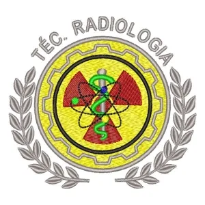 Matriz de bordado Logomarca Técnico em Radiologia