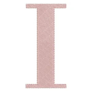 Matriz de bordado Alfabeto de Forma Letra I