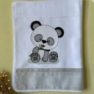 Matriz de bordado Panda (Pontos Leves)