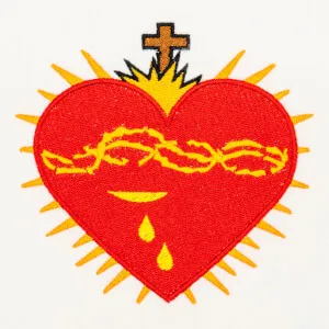 Matriz de bordado Sagrado Coração