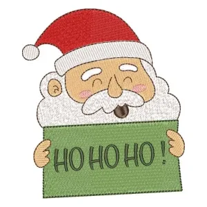 Matriz de bordado Papai Noel