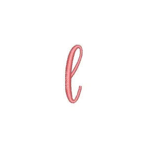 Matriz de bordado Fonte Humble Letra L