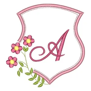 Matriz de bordado Arranjo de Floral