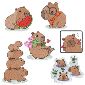 Pacote de Matrizes Capivara