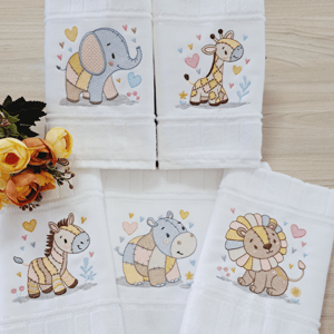 Pacote de Matrizes Safari Patchwork (Pontos Leves)