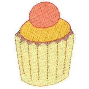 Matriz de bordado cupcake 4