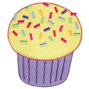 Matriz de bordado cupcake 15