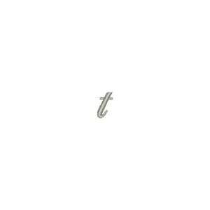 Matriz de bordado Fonte Fisha Script Letra t