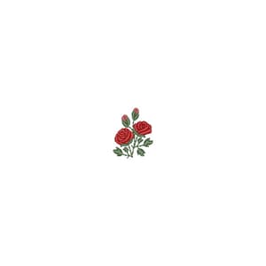 Matriz de bordado Mini Rosa