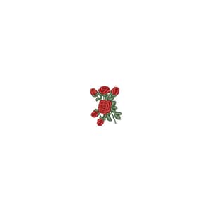 Matriz de bordado Mini Rosa
