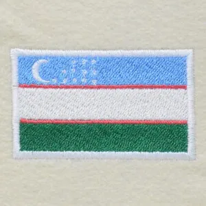 Matriz de Bordado  Bandeira Uzbequistão