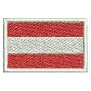 Matriz de Bordado  Bandeira Austria