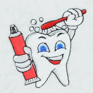 Matriz de bordado dentista 5