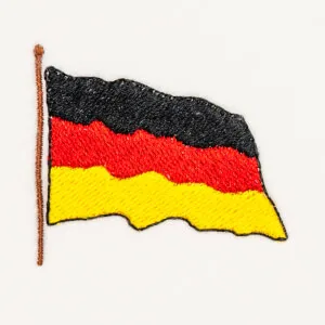 Matriz de bordado bandeira alemanha 2