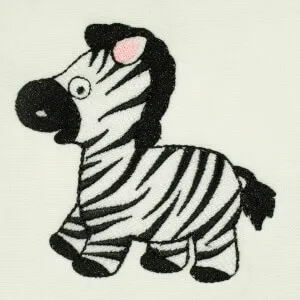 Matriz de bordado Zebra 10